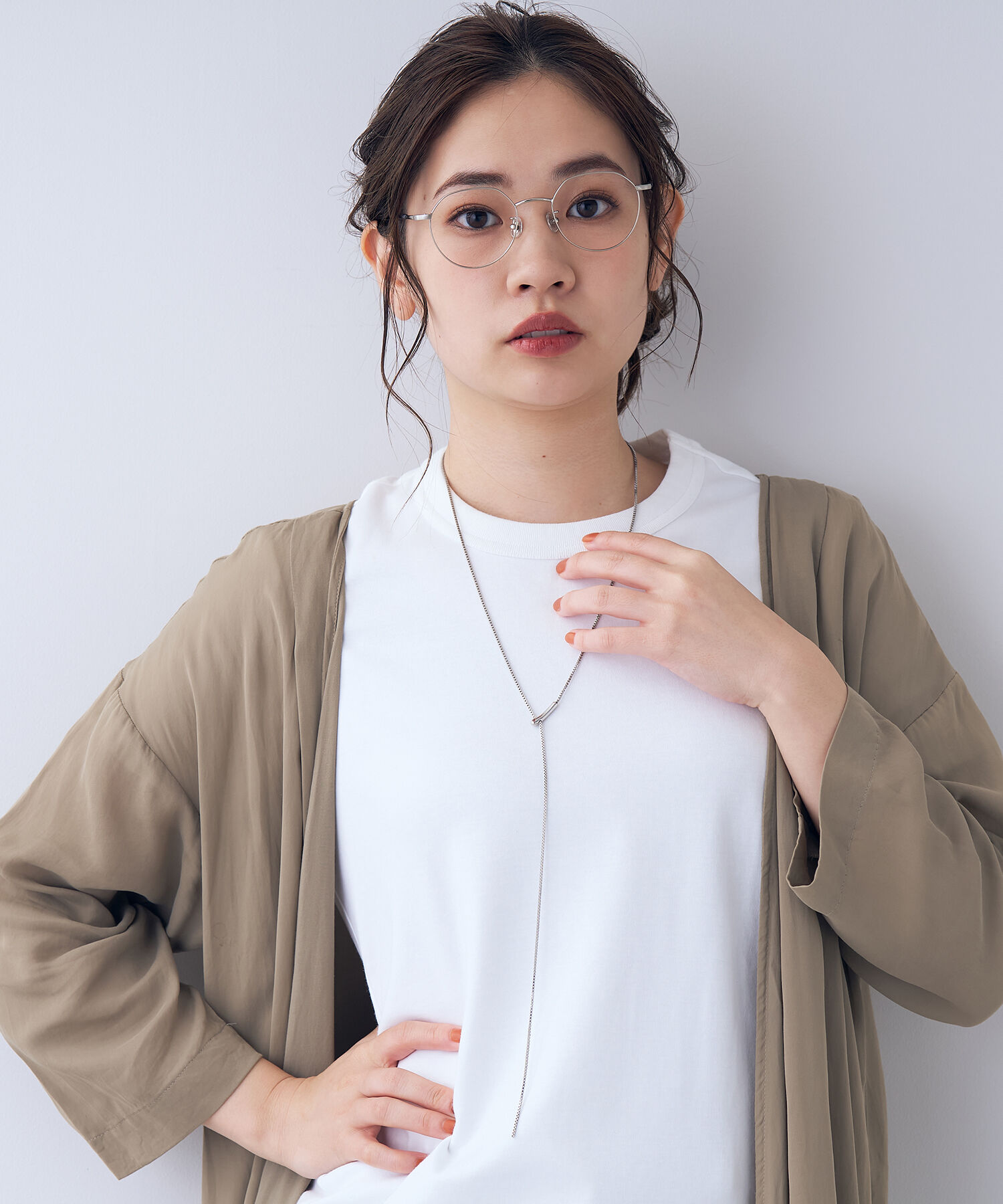  「ボストン型 メガネ｜ミニマルなデザインのボストンフレーム/ClassicMetal レンズ交換券付き」|メガネ|