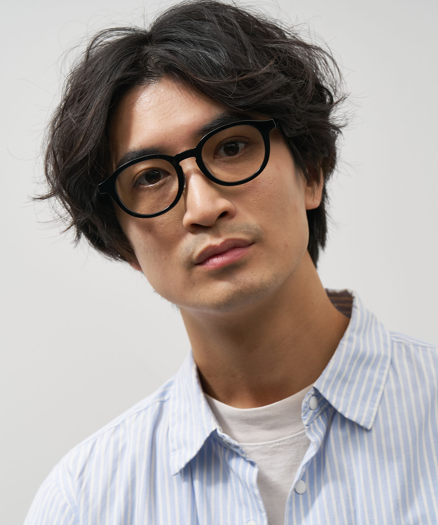  「Zoff | JOURNAL STANDARD relume ボストン型 クリアサングラス 紫外線100%カット ジャーナルスタンダード」|サングラス|