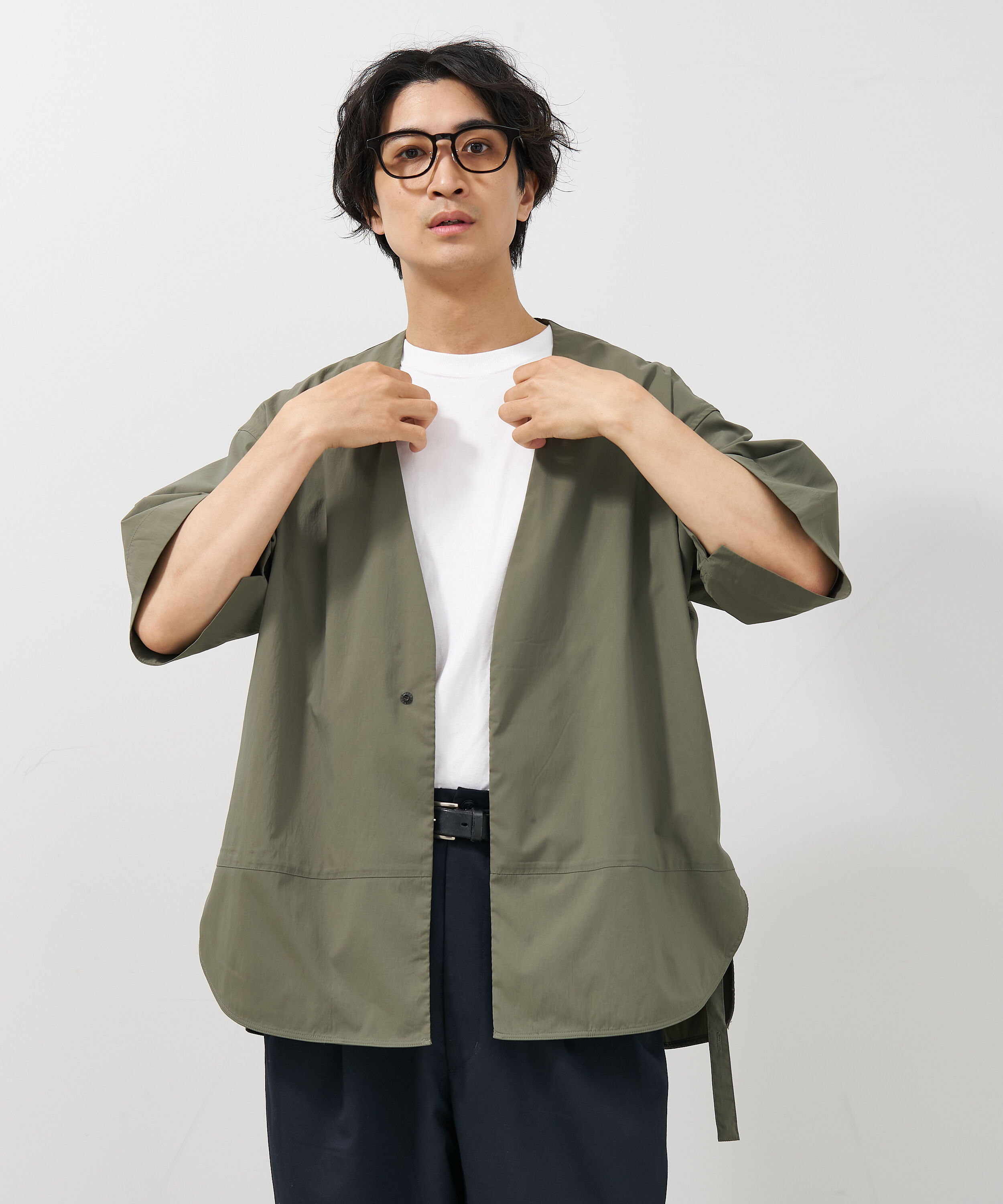  「【ルミネ限定】Zoff | ウェリントン型 クリアフレーム 黒縁 太縁 伊達メガネ レンズ交換券付き」|メガネ|