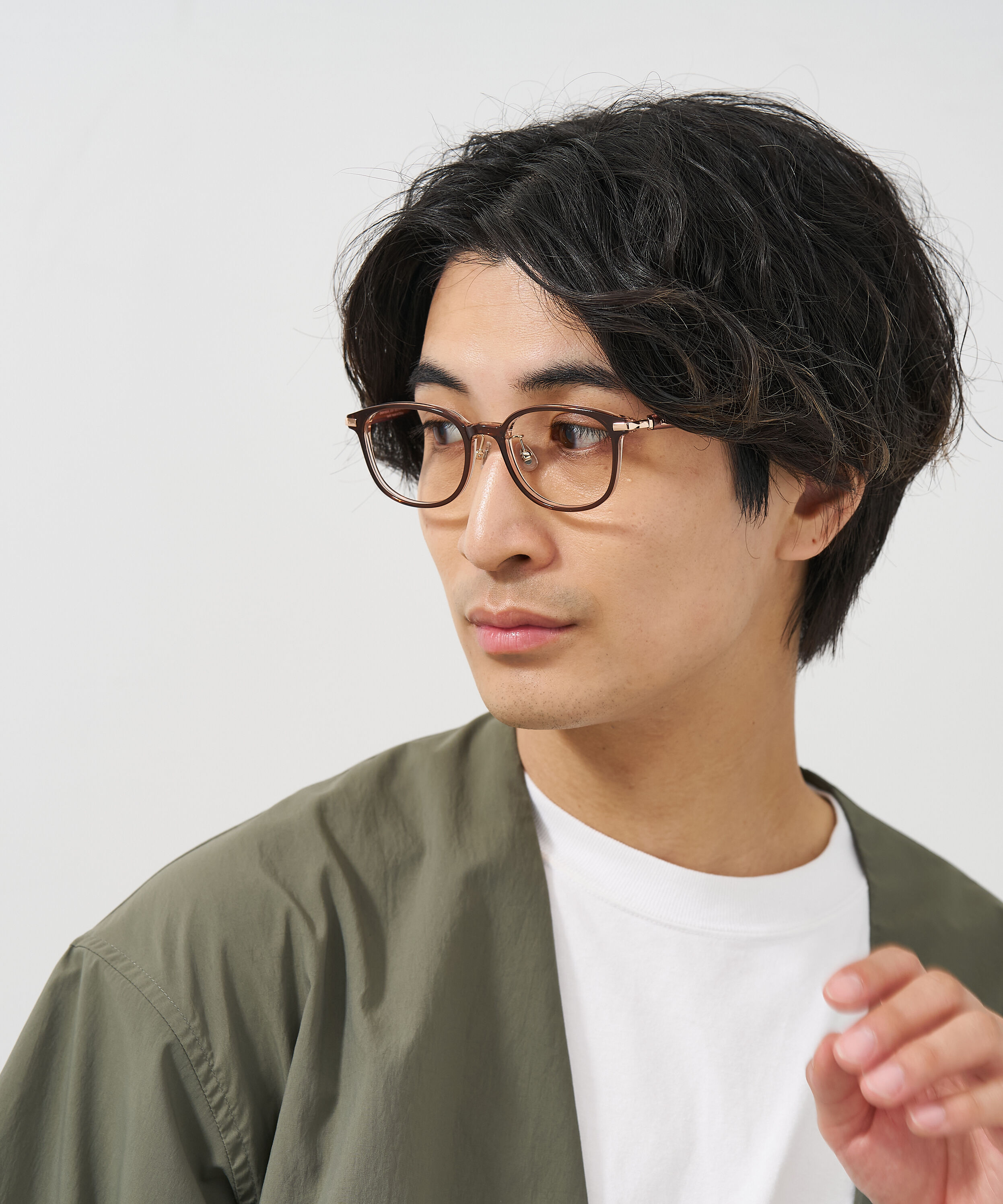  「ウェリントン型 メガネ｜上品で高級感のある 大人可愛いメガネ フェミニン レンズ交換券付き STANDARD MUSE」|メガネ|