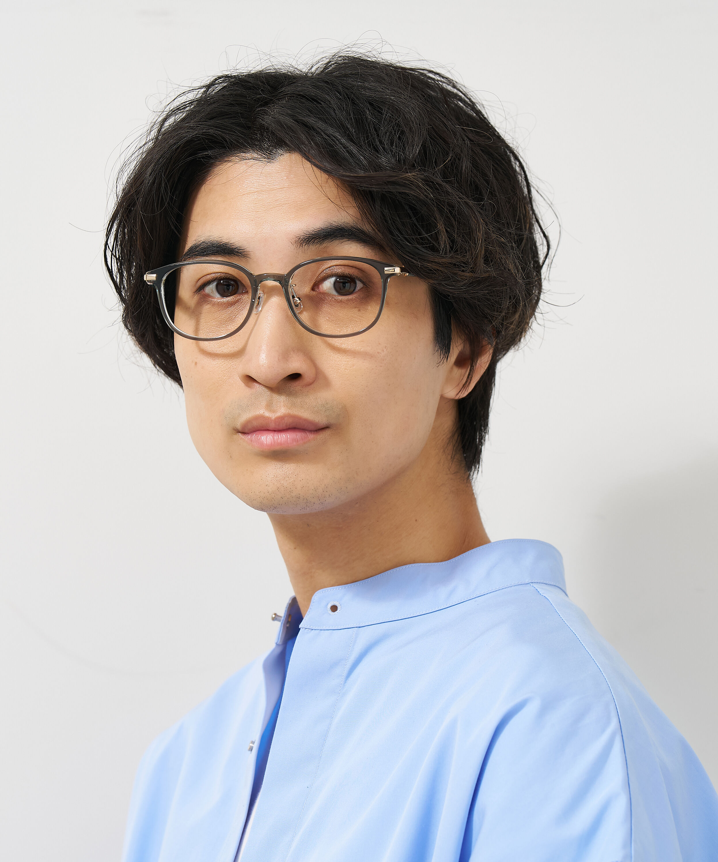  「ウェリントン型 メガネ｜上品で高級感のある 大人可愛いメガネ フェミニン レンズ交換券付き STANDARD MUSE」|メガネ|