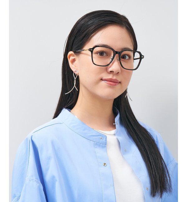  「ウェリントン型 メガネ TRAD TREND STYLE ビッグシェイプ 大きめメガネ  レンズ交換券付」|メガネ|