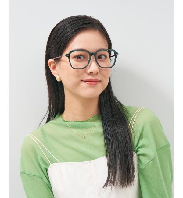  「ウェリントン型 メガネ TRAD TREND STYLE ビッグシェイプ 大きめメガネ  レンズ交換券付」|メガネ|