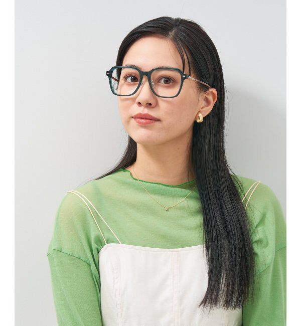  「ウェリントン型 メガネ TRAD TREND STYLE ビッグシェイプ 大きめメガネ  レンズ交換券付」|メガネ|