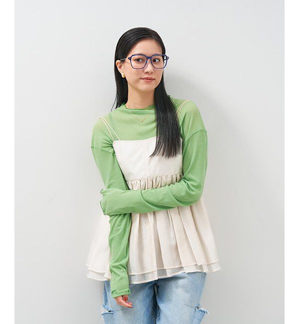  「ウェリントン型 メガネ TRAD TREND STYLE ビッグシェイプ 大きめメガネ  レンズ交換券付」|メガネ|