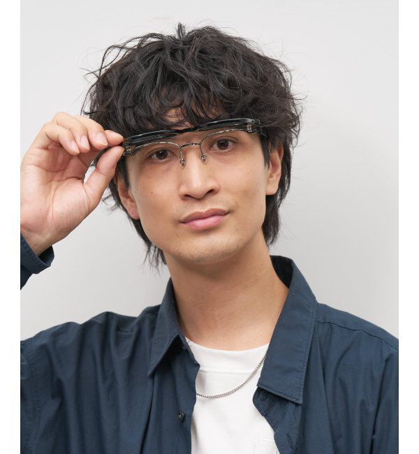  「Zoff｜メガネ｜伊達・度付きメガネ｜読書｜FLIPUP(跳ね上げ式) レンズ交換券付」|メガネ|