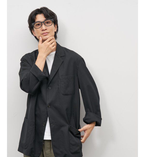  「Zoff｜メガネ｜伊達・度付きメガネ｜読書｜FLIPUP(跳ね上げ式) レンズ交換券付」|メガネ|ブラック系その他