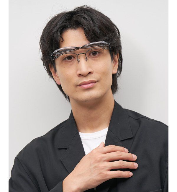  「Zoff｜メガネ｜伊達・度付きメガネ｜読書｜FLIPUP(跳ね上げ式) レンズ交換券付」|メガネ|