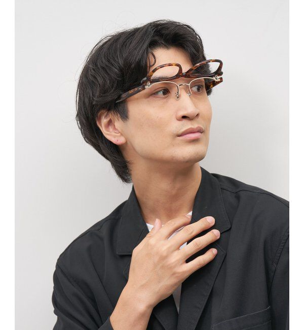  「Zoff｜メガネ｜伊達・度付きメガネ｜読書｜FLIPUP(跳ね上げ式) レンズ交換券付」|メガネ|