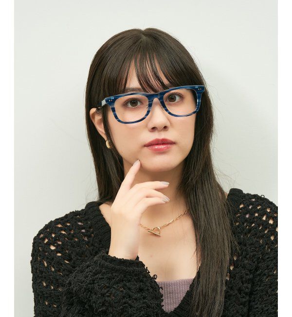  「Zoff｜メガネ｜伊達・度付きメガネ｜読書｜FLIPUP(跳ね上げ式) レンズ交換券付」|メガネ|