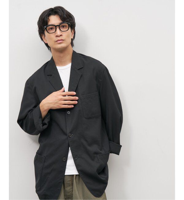  「Zoff｜emiri ウェリントン型 メガネ |辺見えみり 軽量 黒縁フレーム レンズ交換券付」|メガネ|