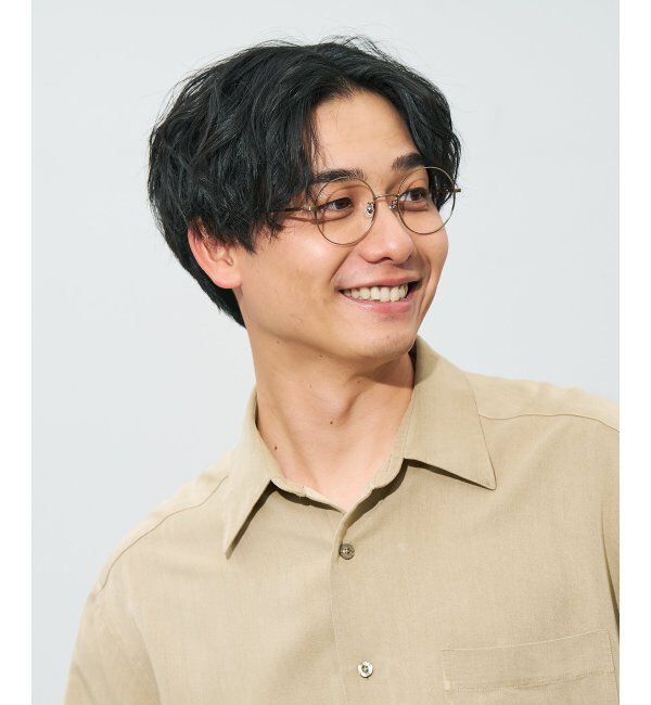  「ラウンド型 メガネ | 丸型メガネ チタン 軽量 メタルフレーム レディース 大人可愛い レンズ交換券付」|メガネ|