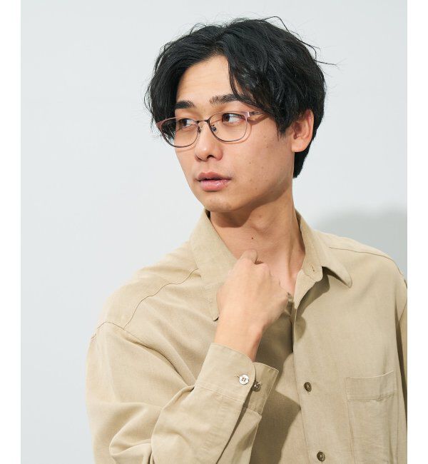  「ウェリントン型 メガネ | メタル 大人可愛い 伊達メガネ レディース レンズ交換券付」|メガネ|