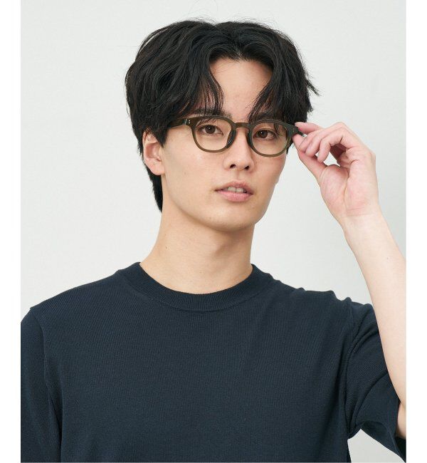 「ウェリントン型 メガネ｜軽量素材｜ボスリントン｜伊達メガネ|ユニセックス 小顔効果  レンズ交換券付」|メガネ|