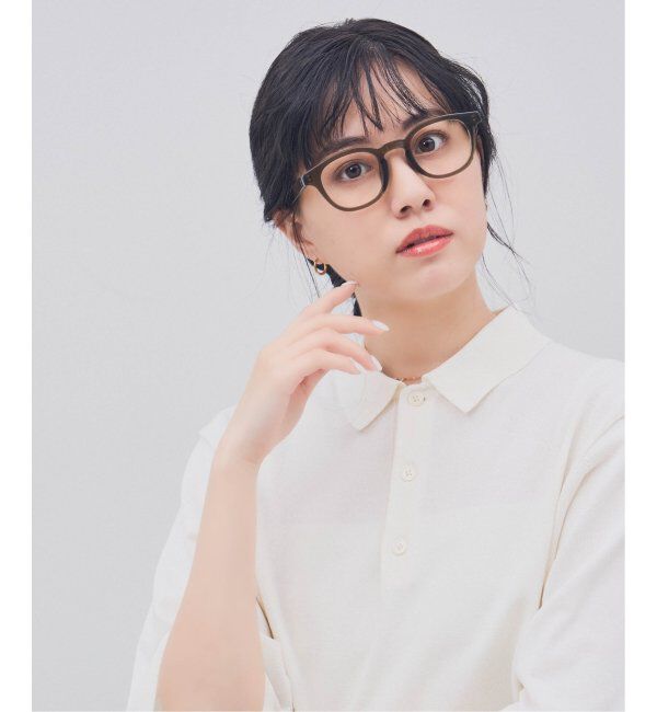  「ウェリントン型 メガネ｜軽量素材｜ボスリントン｜伊達メガネ|ユニセックス 小顔効果  レンズ交換券付」|メガネ|