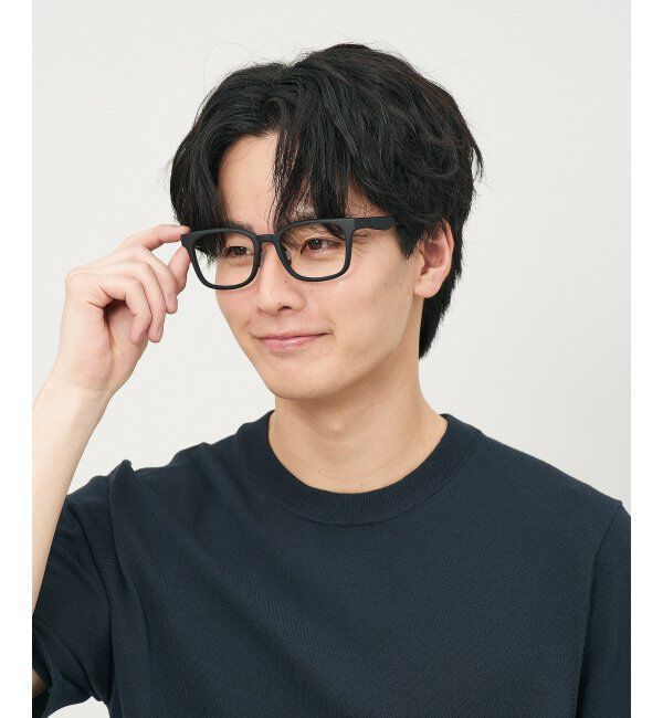  「ウェリントン型 メガネ【SNAP GRIP搭載】 スポーツ 運動用｜ズレ落ち防止｜伊達メガネ  レンズ交換券付」|メガネ|