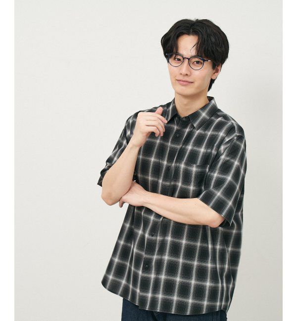  「ボストン型 メガネ｜クリアカラー｜伊達メガネ 度付きメガネ｜ユニセックス  レンズ交換券付」|メガネ|