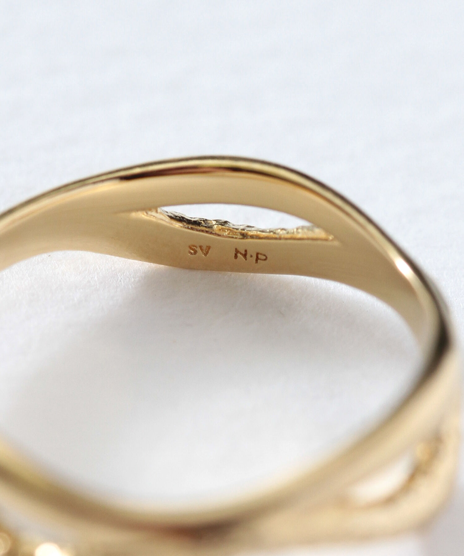  「silver925 ダブルラインテクスチャー リング (ニッケルフリー)」|リング|