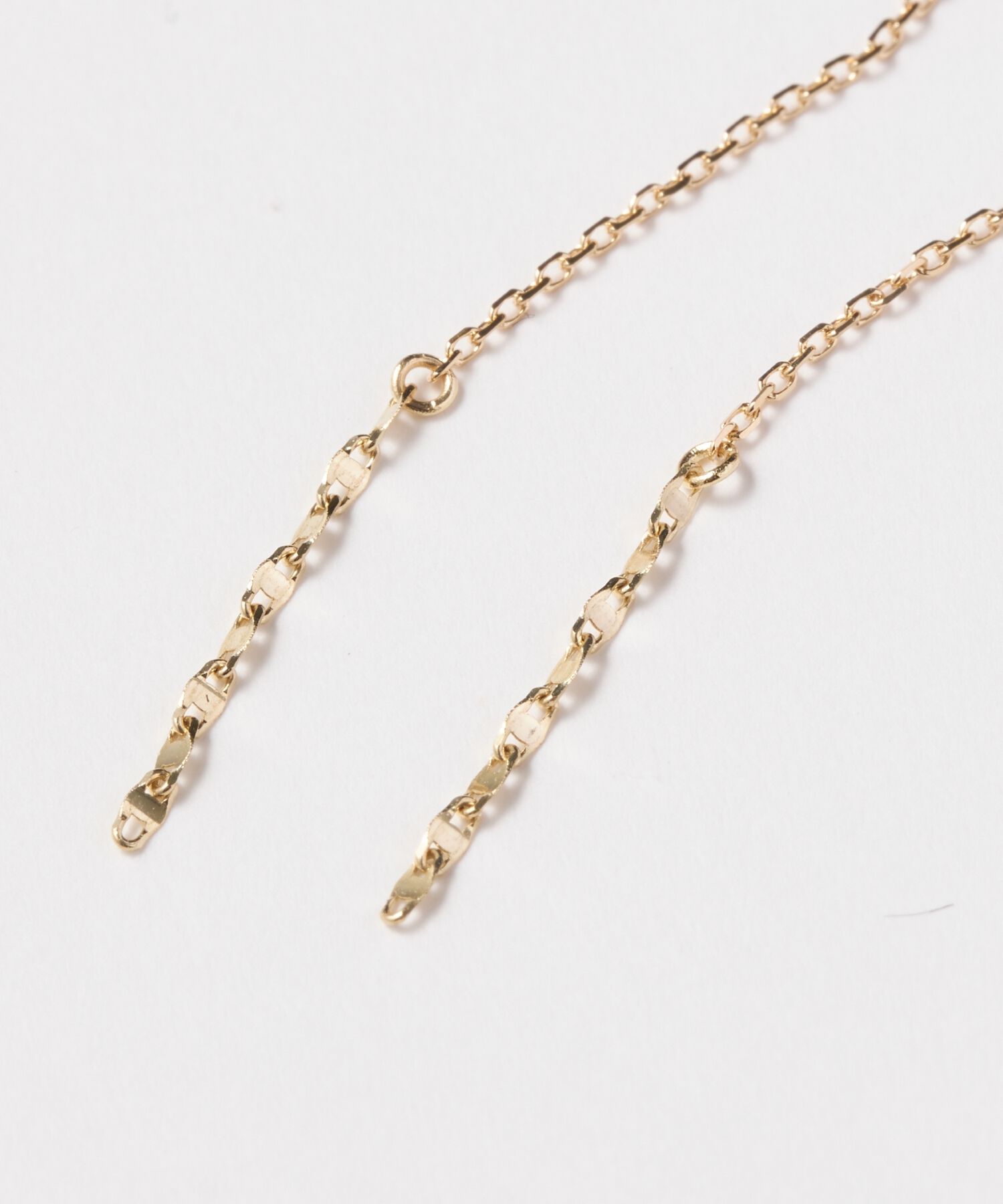 Phoebe「【K10】グリッターアメリカンチェーンピアス/BOX付き」|ピアス|