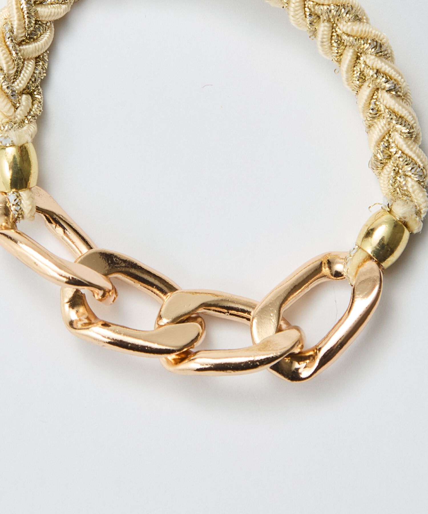 Phoebe「2wayツイストメタルヘアブレス　ホワイト」|ヘアゴム・シュシュ|