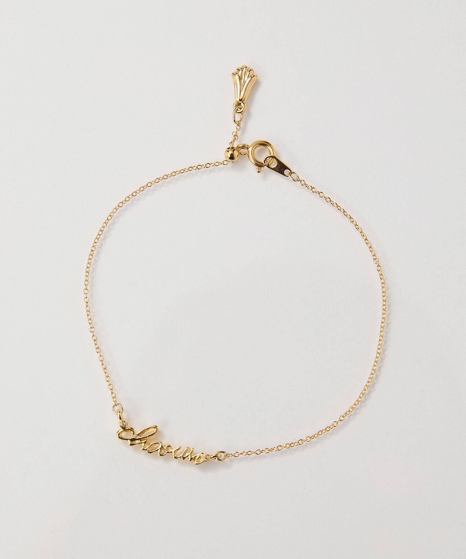 Phoebe「ラッキーレターブレスレット(チャーム)」|ブレスレット・バングル|