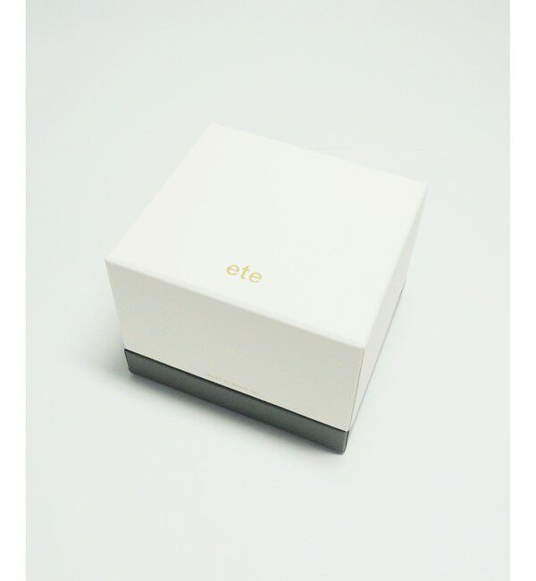 ete「ウォッチ レクタングルフェイス ダイヤモンド」|腕時計|