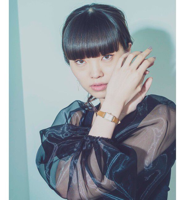 ete「ウォッチ レクタングルフェイス ダイヤモンド」|腕時計|