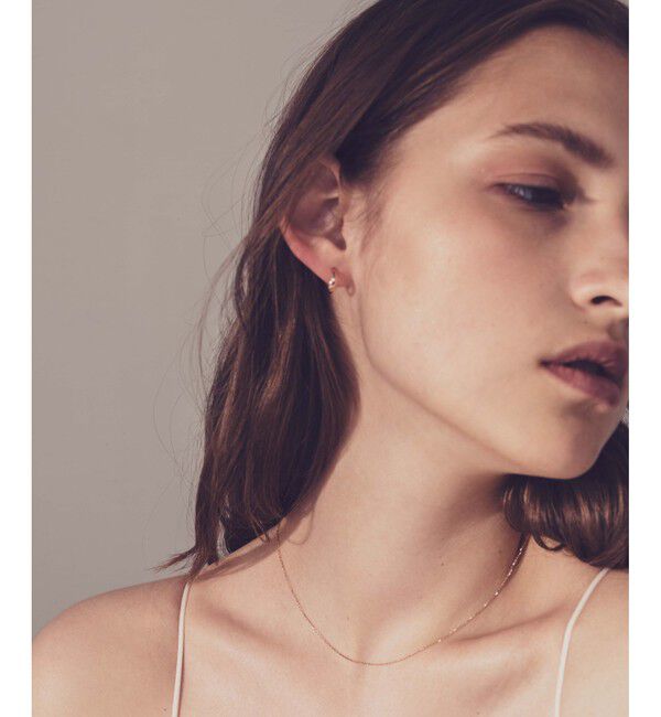 ete「K18MPG ミラーカットチェーン ネックレス」|ネックレス|