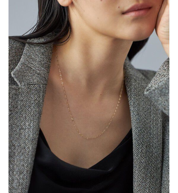 Jouete「K10YG ネックレス シャインレモンチェーン」|ネックレス|