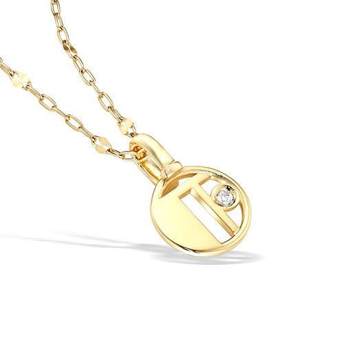  「INITIAL STAR CHARM (T)」|ネックレス|