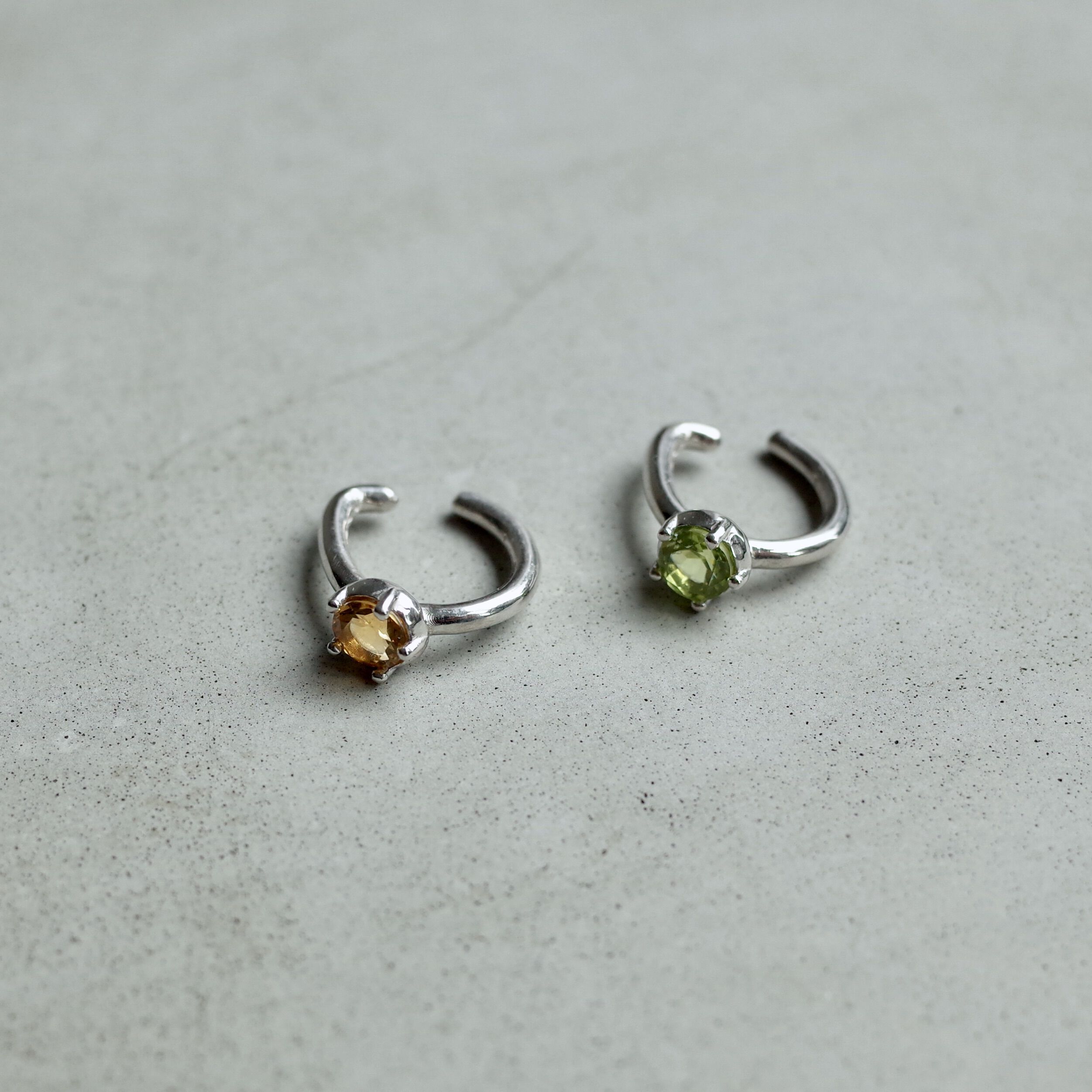 warmth「Color Stone Ear Cuff」|イヤーカフ|