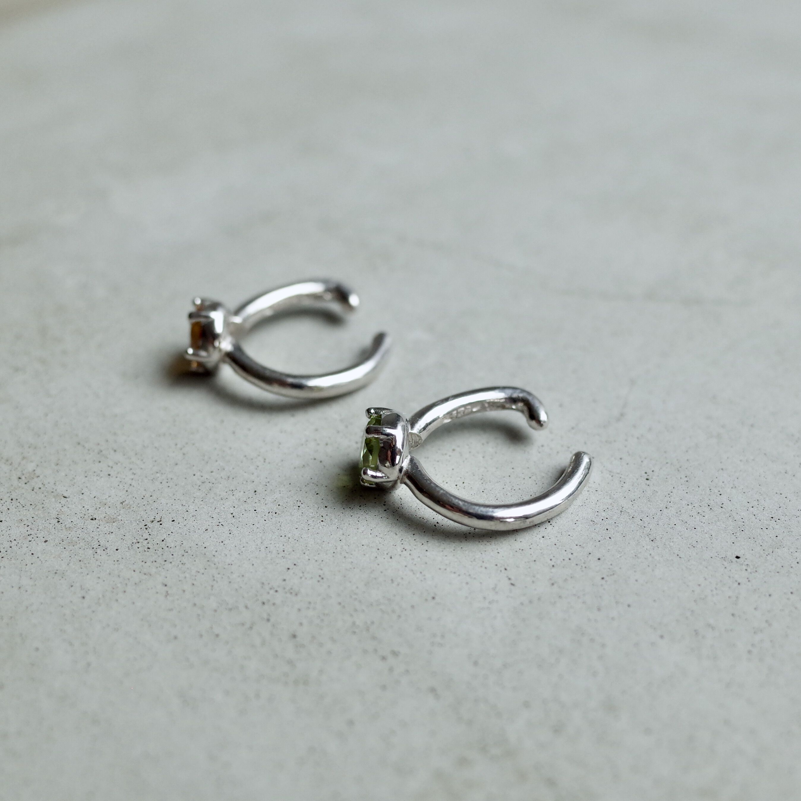 warmth「Color Stone Ear Cuff」|イヤーカフ|