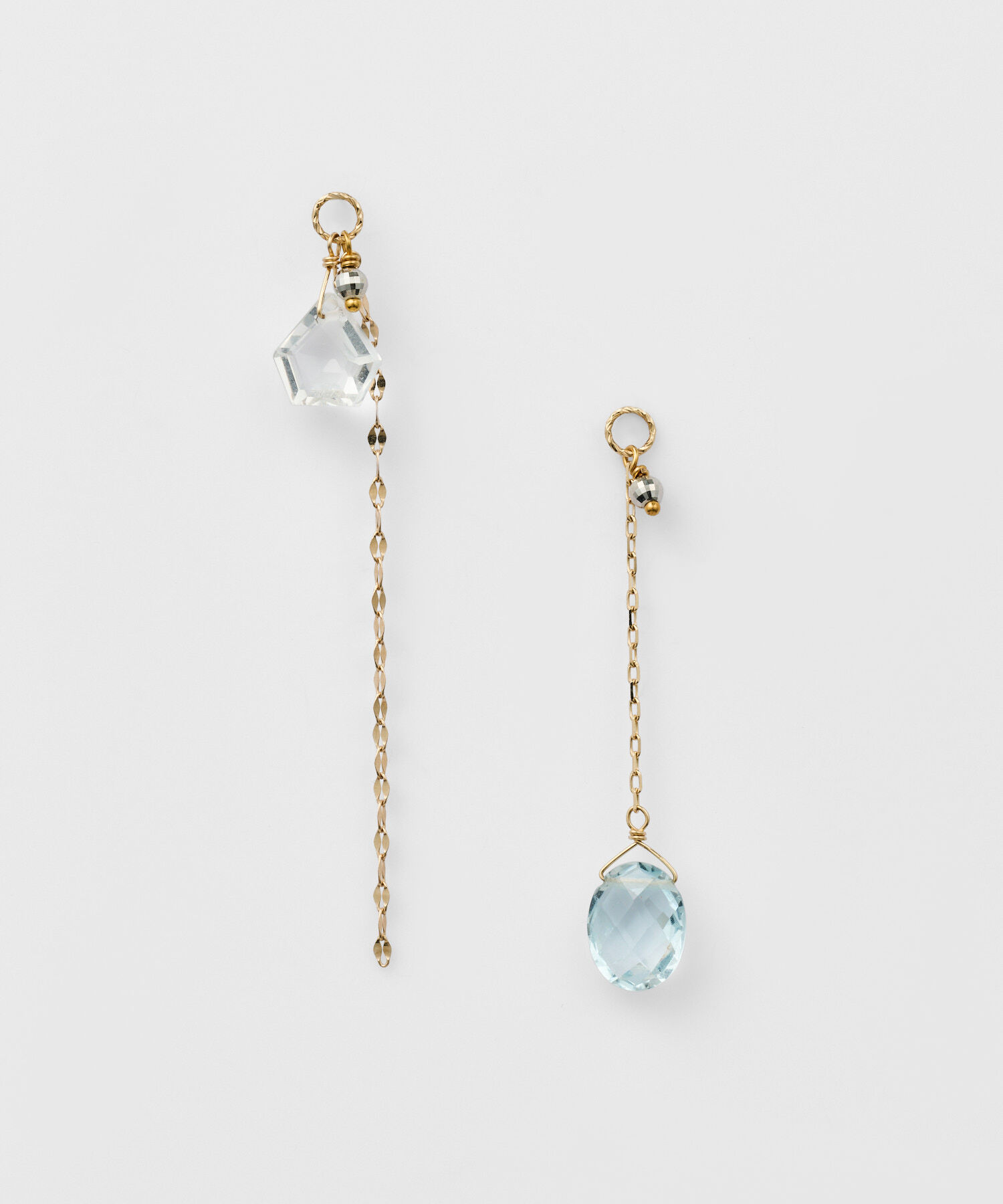  「K10マルチストーンピアスチャーム」|その他|ミックス