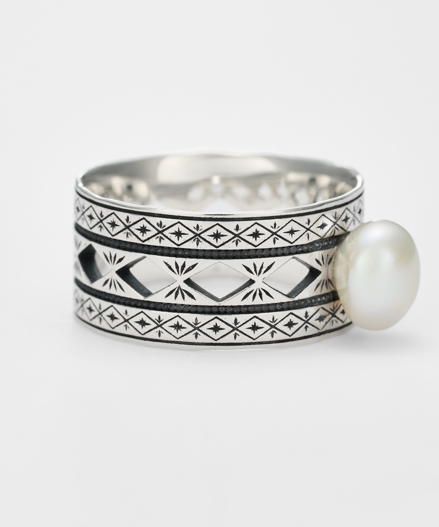  「シルバーパールリング」|リング|