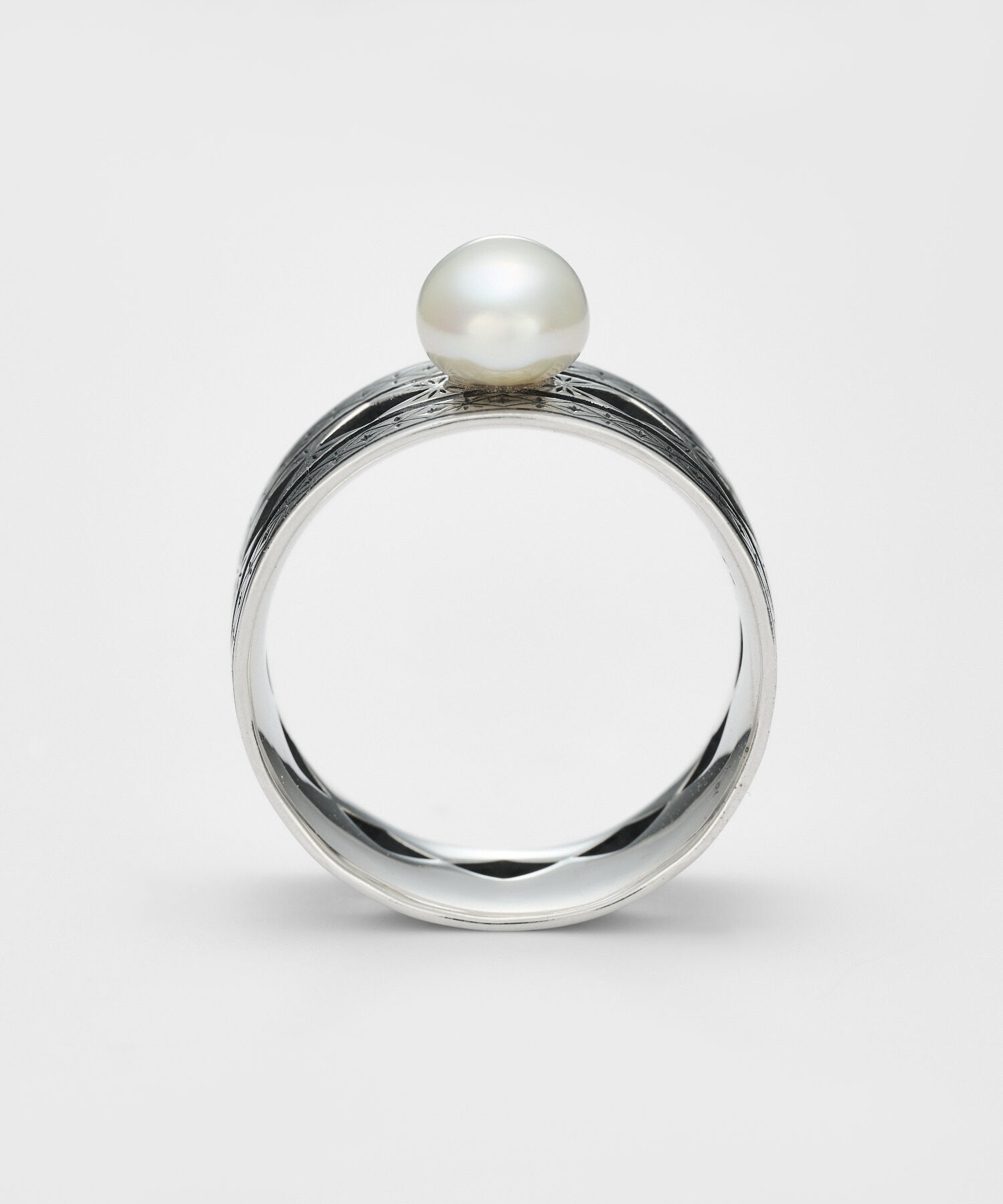  「シルバーパールリング」|リング|