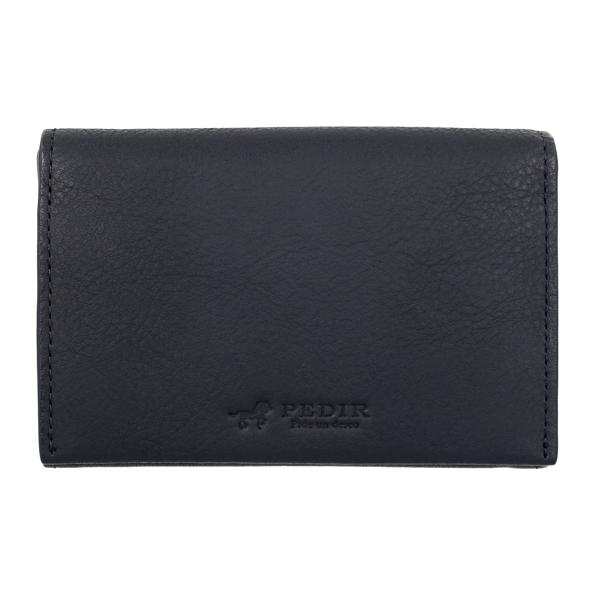 PEDIR「PEDIR(ペディール) ソフトヌメ 名刺入れ」|名刺入れ・カードケース|ネイビー