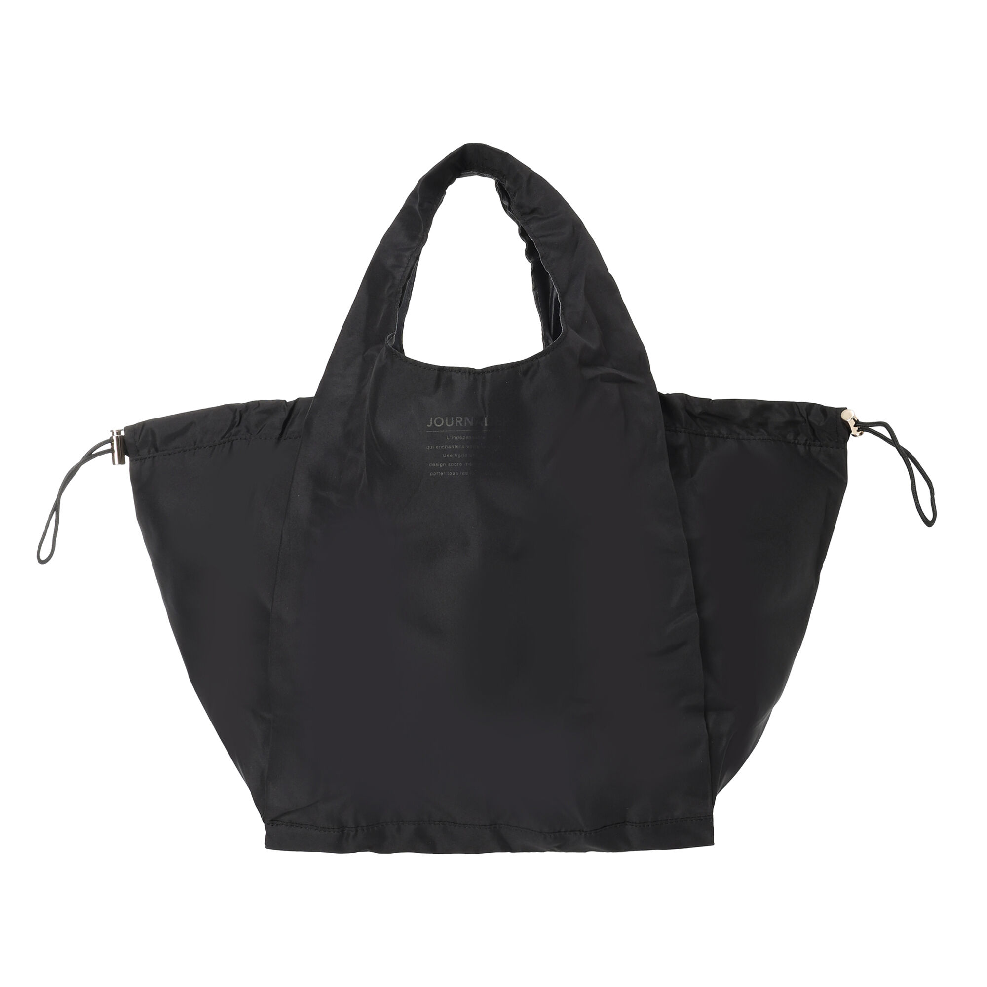  「JOURNALIER ジョルナリエ スクイーズ5 トートバッグ Sサイズ」|トートバッグ|ブラック