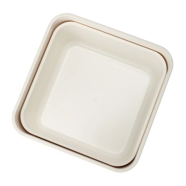  「ランチボックス・正方形・２段／ポール＆ジョー・ブレイクタイム」|食器・キッチングッズ|