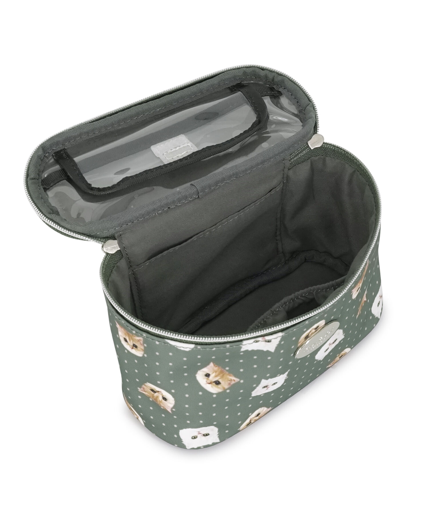 PAUL&JOE「持ち手つきポーチ／ジブシー＆ヌネット総柄」|ポーチ|