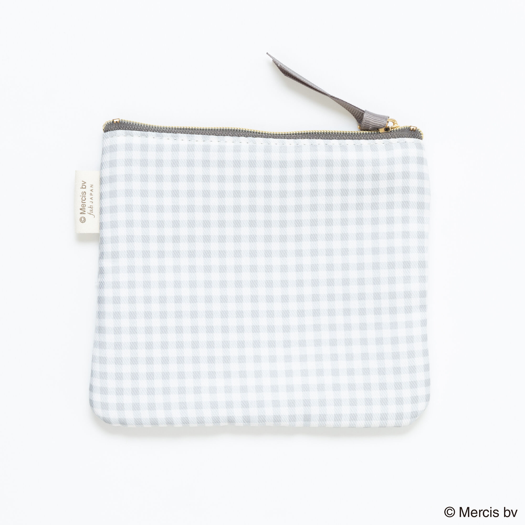  「BRUNA  CHECKERED ミニフラットポーチ」|ポーチ|