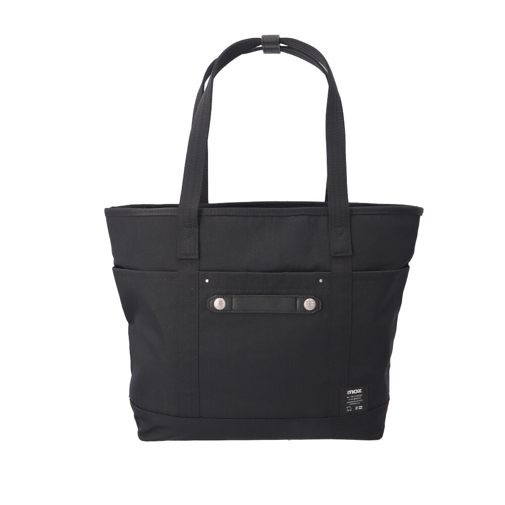 moz「moz トートバッグ 通販 レディース A4 大きめ B4 通勤 通学 大学生 高校生 ビジネス」|トートバッグ|ブラック1