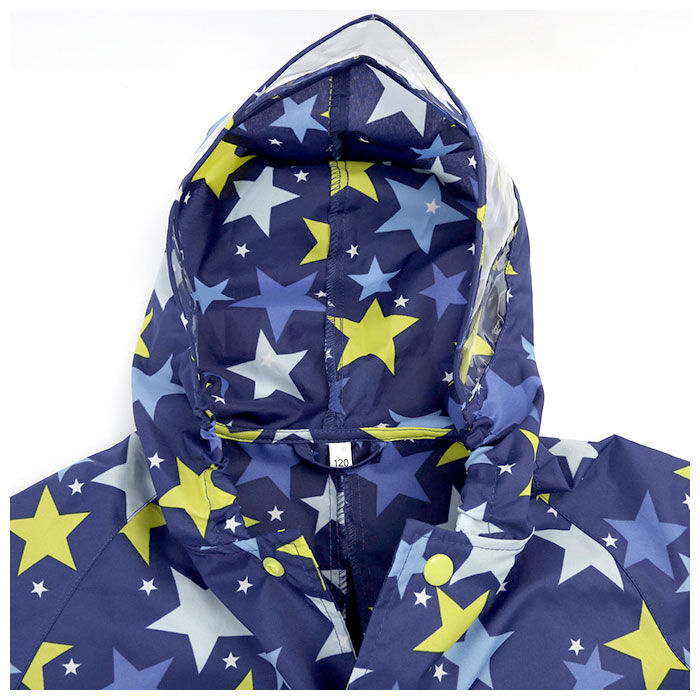 BACKYARD FAMILY「レインコート キッズ ランドセル対応 通販 女の子 撥水 クリア おしゃれ かわいい ジュニア」|その他ベビー用品|