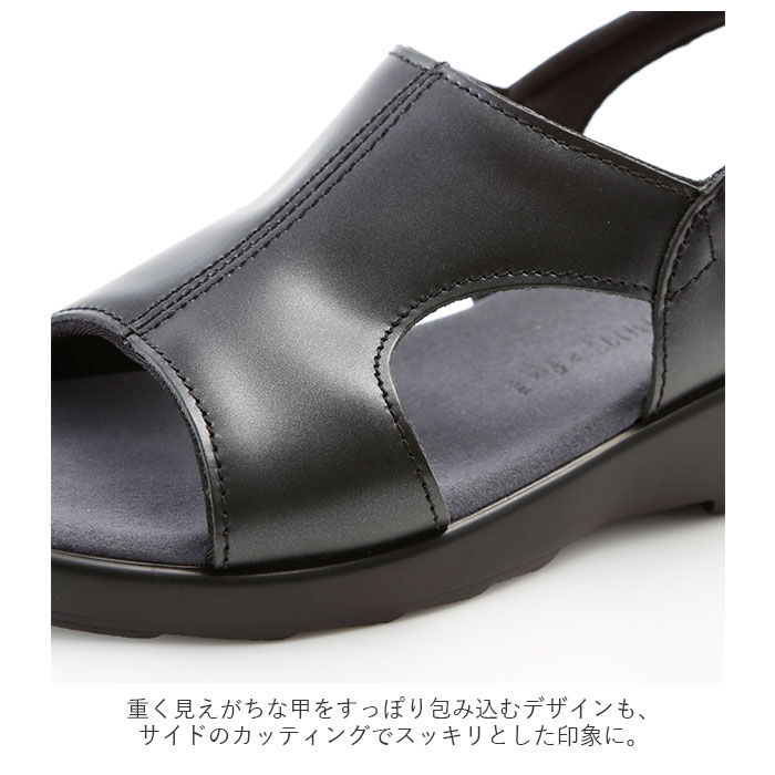 BACKYARD FAMILY「サンダル レディース 歩きやすい 通販 ブランド クロワッサン オフィス 履きやすい」|サンダル|