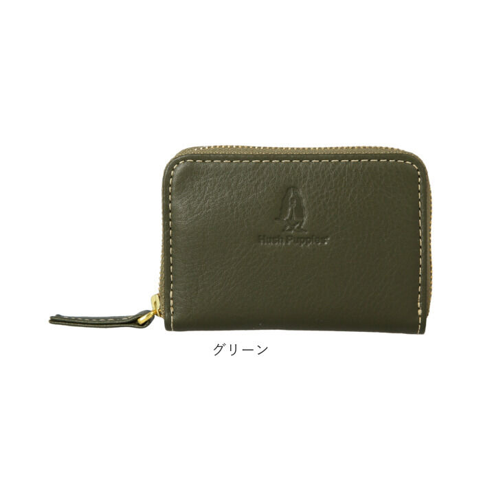 BACKYARD FAMILY「Hush Puppies 財布 通販 小銭入れ コインケース ウォレット 小物 牛革 本革 レザー」|コインケース|