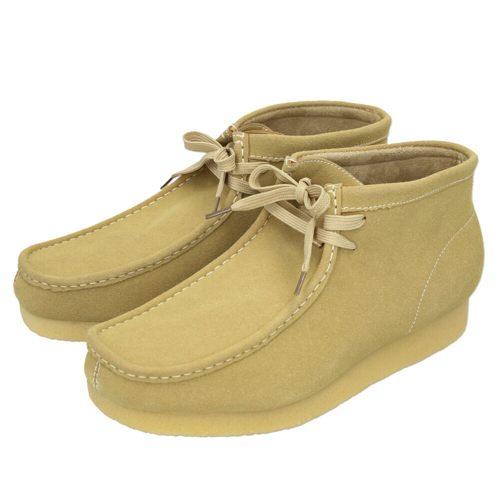 BACKYARD FAMILY「ワラビ―ブーツ 通販 メンズ レディース デザートブーツ bullet jam バレットジャム」|ショートブーツ|ベージュ1