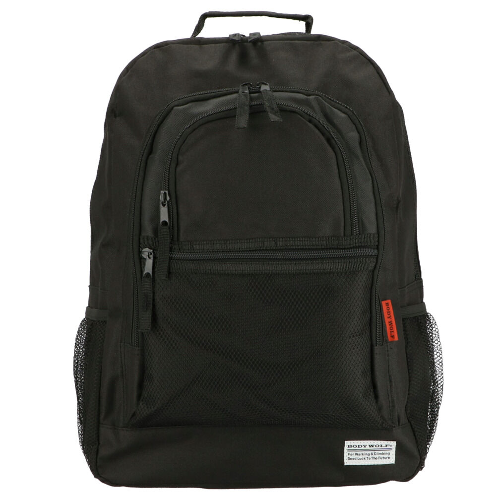 BACKYARD FAMILY「リュック メンズ 大容量 通販 学生 大学生 レディース 通学 通勤 A4 高校生 シンプル 無地」|リュック|ブラック1