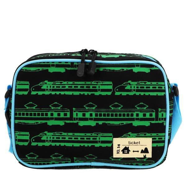 BACKYARD FAMILY「通園バッグ ショルダー 通販 保育園 幼稚園 おしゃれ かわいい ショルダーバッグ キッズ」|ショルダー・メッセンジャー|ブラック1