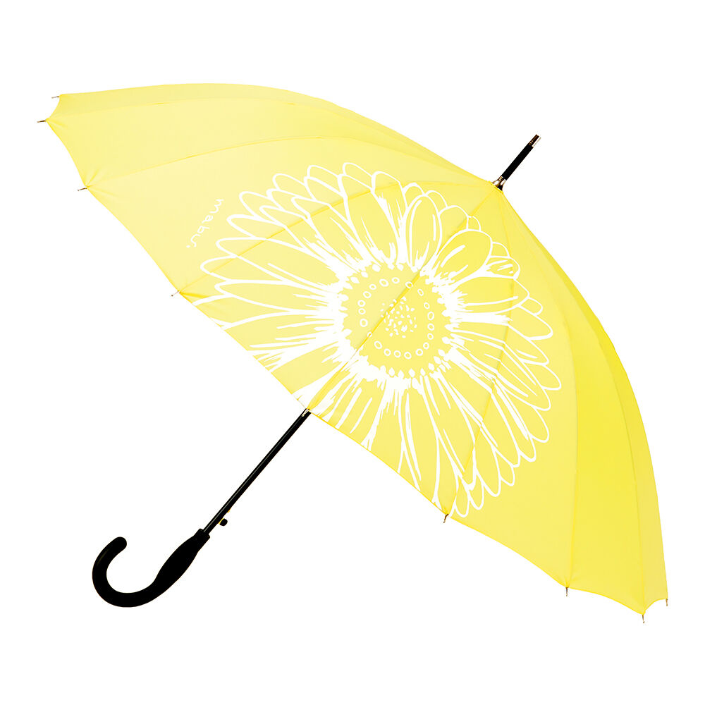 BACKYARD FAMILY「傘 レディース 長傘 ワンタッチ 通販 ブランド おしゃれ ジャンプ傘 58cm 晴雨兼用傘 丈夫」|傘|イエロー1