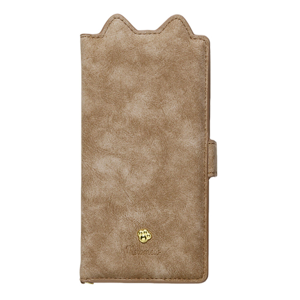 BACKYARD FAMILY「スマホケース手帳型 全機種対応 かわいい 通販 Mewmew ミュウミュウ 手帳型 手帳型ケース」|その他|ブラウン1