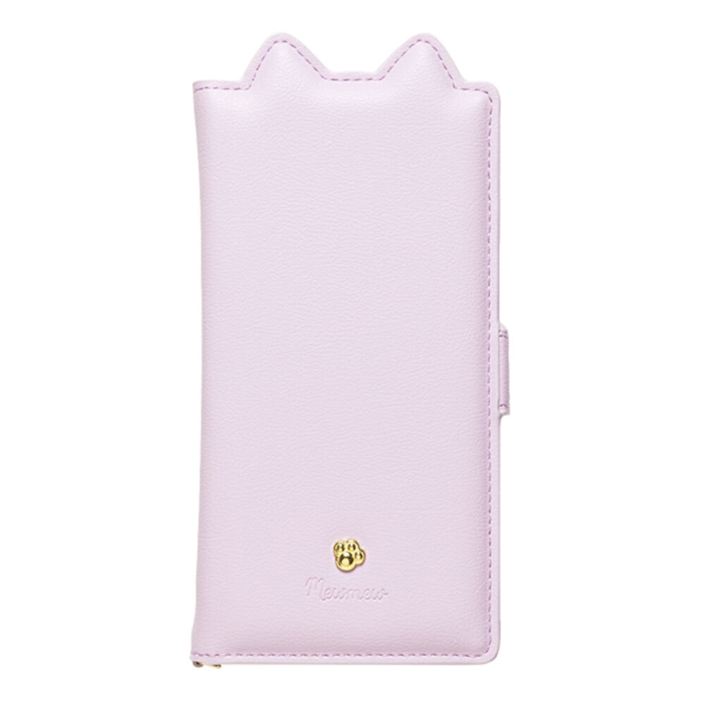 BACKYARD FAMILY「スマホケース手帳型 全機種対応 かわいい 通販 Mewmew ミュウミュウ 手帳型 手帳型ケース」|その他|パープル1